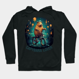 Capybara lover Capybara art design Hoodie